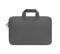 LOIJMK Custodia interna per computer, tinta unita, diversi colori tra cui scegliere, custodia giornaliera per computer portatile borse organizer da uomo (grigio, 11)