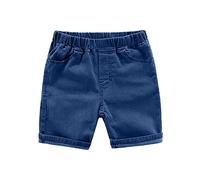 LOIJMK Die Baby Mädchen Kleinkind Chambray, Jeans Pantaloni larghi da uomo, Bu2, 4-5 Anni