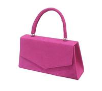 LOIJMK Donna in Similpelle Camoscio, Manico, Borsa, Matrimonio, Gara Nero Jeggings Donna Con Tasche, rosa intenso, taglia unica
