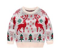 LOIJMK Maglione per neonata e ragazza, con stampa di carattere, maglione caldo, per il tempo libero, cardigan da donna, nero, grigio., 5-6 Jahre