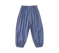 LOIJMK Pantaloni lunghi per bambini Pantaloni morbidi Harem Pantaloni per ragazze Bloomers Ragazze Climatizzatore Pantaloni da golf Abbigliamento, a, 18-24 Monate