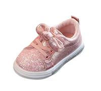 LOIJMK Sneaker per bambini e bambine, scarpe sportive con strass, scarpe da ginnastica con brillantini, scarpe piatte antiscivolo, scarpe per bambini, scarpe singole, scarpe per il tempo libero
