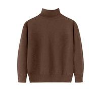 LOIJMK Toddler Christmas Sweater Boy Girl Funny Kids Felpa Calda Girocollo Inverno Clothes Cardigan 92, marrone, 3-4 Jahre