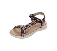 LOIJMK Women Shoes Adult Female Long Slipper Socks For Women Women Women Summer Solid Color Slip On Casual Toe Flat Soft Slipper Socks For Women Indoor Scarpe colorate Sneaker da donna, Colore: rosso