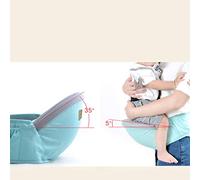 LOIJMK Zaino Hipseat Infant Baby Seat Hip Waist Hold Belt Walkers Mother Care Fascia addominale per donne incinte invernali (blu, taglia unica)