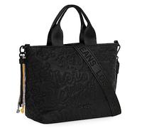 Lois - Borsa A Mano Donna elegante e versatile Borsa Donna spaziosa Borsa Elegante Donna design raffinato per lavoro e tempo libero firmata, Nero