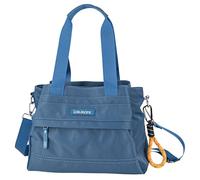 Lois - Borsa A Mano Donna elegante e versatile Borsa Donna spaziosa Borsa Elegante Donna design raffinato per lavoro e tempo libero firmata, Blu