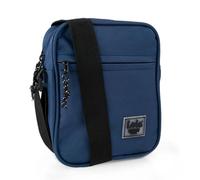 Lois - Borsa A Tracolla Uomo In Pelle Compatta - Design Elegante E Funzionale Per Ogni Giorno - Borsello Uomo Tracolla Pelle Con Tasche Multiple - Tracolla Uomo Piccola Da Viaggio E Lavoro, Marino