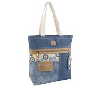 Lois - Borsa Donna Tote Shopper Blu Eleganza e Funzionalità