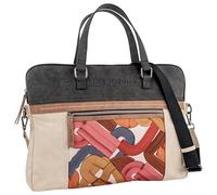Lois - Borsa porta PC elegante per lavoro: 15.6 pollici, perfetta per uomo e donna con porta documenti - Scopri la nostra collezione di borse computer da lavoro!, Nero