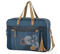 Lois - Borsa porta PC elegante per lavoro: 15.6 pollici, perfetta per uomo e donna con porta documenti - Scopri la nostra collezione di borse computer da lavoro!, Blu