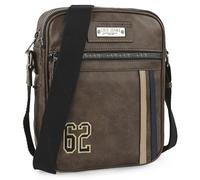 Lois - Borsa Uomo - Borsa a Tracolla Uomo. Borsello Uomo Tracolla - Marsupio Uomo Tracolla in Avere - Borsa Tracolla Uomo con Cinturino Regolabile, Marrone