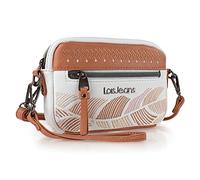 Lois - Borse da donna. Borsa a Tracolla Leggera. Pochette Donna Marchio Pochette Mare Donna con Multi-Scomparti - Pochette Spiaggia Manico da Polso - Pochette Mare, Bianco