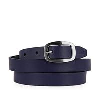 Lois - Cinture da donna Vera Pelle - Flessibile e Resistente Cintura Donna Pelle con Fibbia in metallo - Alta Qualità Elegante Cinture Donna per Lavoro, uso Quotidiano - Cintura Donna Sottile, Marino