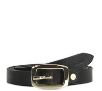 Lois - Cinture da donna Vera Pelle - Flessibile e Resistente Cintura Donna Pelle con Fibbia in metallo - Alta Qualità Elegante Cinture Donna per Lavoro, uso Quotidiano - Cintura Donna Sotti, Nero-oro