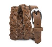 Lois - Cinture da donna Vera Pelle - Flessibile e Resistente Cintura Donna Pelle con Fibbia in metallo - Alta Qualità Elegante Cinture Donna per Lavoro, uso Quotidiano - Cintura Donna Sottile, Pelle
