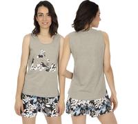 Lois Pigiama da Donna con Pantalone Corto e Maglia a Canottiera 54521 S20