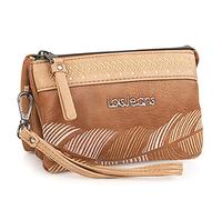 Lois - Pochette Donna versatile per eventi e spiaggia, Pochette Mare leggera e resistente, elegante Pochette Donna Marrone da sera o uso quotidianod