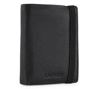 Lois - Portafoglio Uomo Pelle - Portafoglio e Portamonete - Portafoglio Uomo Slim con Scomparto per Carte - Portafogli Uomo Vera Pelle - Portafoglio Uomo Piccolo RFID, Nero