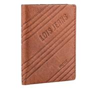 Lois - Portafoglio Uomo Pelle - Portafoglio e Portamonete - Portafoglio Uomo Slim con Scomparto per Carte - Portafogli Uomo Vera Pelle - Portafoglio Uomo Piccolo RFID, Marrone