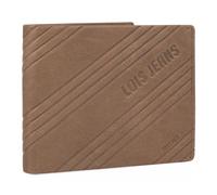 Lois - Portafoglio Uomo Pelle - Portafoglio e Portamonete - Portafoglio Uomo Slim con Scomparto per Carte - Portafogli Uomo Vera Pelle - Portafoglio Uomo Piccolo RFID, Marrone