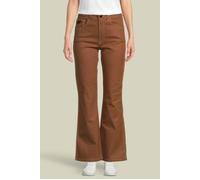 Lois Riley-mn 7046 Montana Contrast Caramel Spread Taglia: W27L34 | Pantaloni a zampa di elefante Outlet | Donna | Marrone