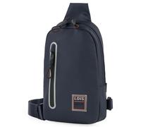Lois - Tracolla Uomo - Borsa Uomo Tracolla Regolabile - Tracolla Uomo Lois in Tela - Borsa a tracolla Uomo. Borsa da uomo piccolo. 309213, Marino, Taglia unica, Sport