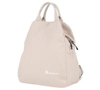 Lois - Zaino Donna capiente elegante Zainetto Donna compatto per città Zaini Firmati versatili per look moderni da mattina a sera., Beige