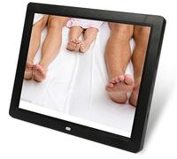 LoiYtrd 15-inch LED HD Digital Photo Frame Electronic Photo Frame Advertising Player Ultra-Thin Narrow Bezel(Black)