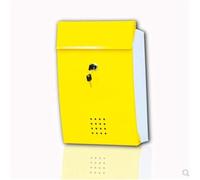 LoiYtrd Cassetta Postale da Parete Cassetta Postale Cassetta Postale Cassetta delle Lettere Esterna Antiruggine e Resistente alle intemperie Montaggio a Parete Verticale Semplice(Black)