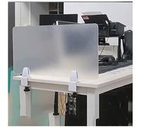LoiYtrd Divisori da banco Pannello divisorio for scrivania da Ufficio, Pannello for scrivania da Ufficio, Pannello Anti-Spruzzi, Protezione Anti-starnuti Divisori per Zone Pranzo(30x80cm)