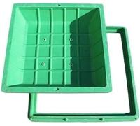 LoiYtrd Piastra di Copertura Rimovibile for Fossa settica Verde, Copertura della Camera di ispezione incassata da 80 cm