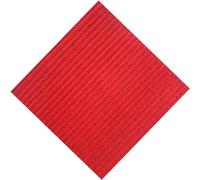 LoiYtrd Piastrelle for Moquette for la casa 12 Pezzi Piastrelle for Moquette autoadesive a Righe, Antiscivolo, stacca e incolla, Facili da installare, più Colori Disponibili, 18 Pollici(Red)