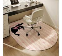 LoiYtrd Protezione Multifunzionale for Pavimenti in Legno for sedie da Computer e sedie da Gioco con Stampe di Cartoni Animati(B,90 * 60cm)