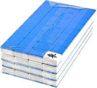 LoiYtrd Set Mahjong con 144 Tessere incise, Mahjong Fatto a Mano for la casa for Viaggi, Feste, Idee Regalo(44#)