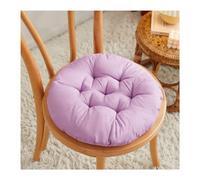 LOJAX Cuscini per sedie da pranzo Set di 8 cuscini rotondi per sedie da giardino Cuscini per sedili da giardino Cucina Balcone Soggiorno 36 x 36 x 5 cm Decorazione per interni ed esterni