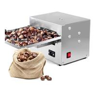 LoJax Macchina per Sgranare Castagne Commerciale, Macchina per Aprire Castagne in Acciaio Inossidabile, Macchina Spogliatrice Elettrica da 60 W Adatta per Castagne di Molte Dimensioni