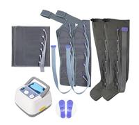 LoJax Massaggiatore per Gambe Massaggiatore Portatile per pressoterapia a Compressione d'Aria per Il rilassamento dei Muscoli Massaggiatore a Pressione d'Aria (2leg+2arm+waist, 6 camere)
