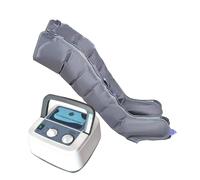LoJax Massaggiatore per Gambe Massaggiatore Portatile per pressoterapia a Compressione d'Aria per Il rilassamento dei Muscoli Massaggiatore a Pressione d'Aria (2legs, 6 camere)