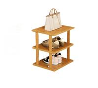 LoJax Scarpiera Verticale in bambù Multistrato, scaffale ad Angolo, salvaspazio, Montaggio Senza Attrezzi, Foyer, scarpiera Stretta, scarpiera per Ingresso，Scarpiera Semplice, scarpiera da Porta