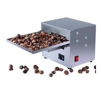 LoJax Schiacciacastagne Elettrico Commerciale, Apricastagne Automatico da 15-25 kg/Ora, Taglierina Commerciale in Acciaio Inossidabile da 60 W, Sgusciatrice per Castagne di Molte Dimensioni