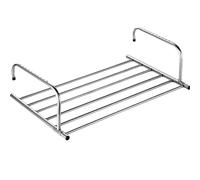 LOJAX Stendibiancheria da Balcone in Acciaio Inossidabile, stendibiancheria Portatile da Esterno, asciugatrice, Accessori per la casa, Vestiti