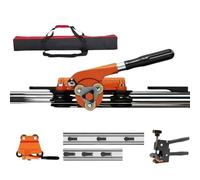 LOJAX Tagliapiastrelle Manuale di Grande Formato, Progettato per Piastrelle di Spessore 3-12 mm, con Accessori e Custodia per Il Trasporto, taglierina per Pavimenti Laminati