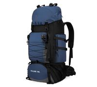 LoJax Zaino Militare Impermeabile di Grande capacità da 90 Litri - Design Ribaltabile, Chiusura antifurto e Spallacci Regolabili - Ideale per Viaggi, Escursioni e Ciclismo