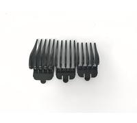 Lojtoyt Pettine guida tagliacapelli nero, 32 mm/38 mm/51 mm, ricambio compatibile con Wahl ChromePro e Super Taper 8400, confezione da 3