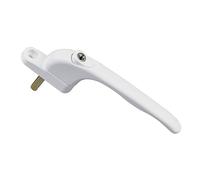 Lokatall - Maniglia di ricambio per finestra, con chiave, universale, in alluminio, doppio UPVC, a prova di bambino, mandrino da 45 mm, per destrorsi o mancini