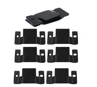 Lokatall Staffa per montaggio a filo, 8 pezzi, connettori ad incastro per mobili e divani, resistenti, per testiera e spogliatoio, specchio e montaggio a parete (96x43 mm)
