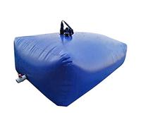 LOKAXXZU Borsa di stoccaggio dell'Acqua Pieghevole Portatile, vescica per Acqua per Auto in PVC di Grande capacità, per irrigazione, Alpinismo (Colore: Blu, Dimensione: 430L/1.2x0.9x0.4m)