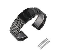 LOKAXXZU Guarda la fascia di orologi blu di orologi da guardia da uomo 22mm 20mm 18mm da 24 mm 24 mm Bracciale in acciaio inossidabile Luxury Watch cinghie