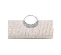 LOKAXXZU Paglie di tessuto satinato sacca da sera francese semplice clutch borse